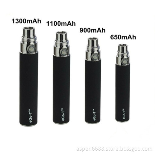 Variable Voltage EGO T Battery, 650/900/1100/1300mAh EGO Battery